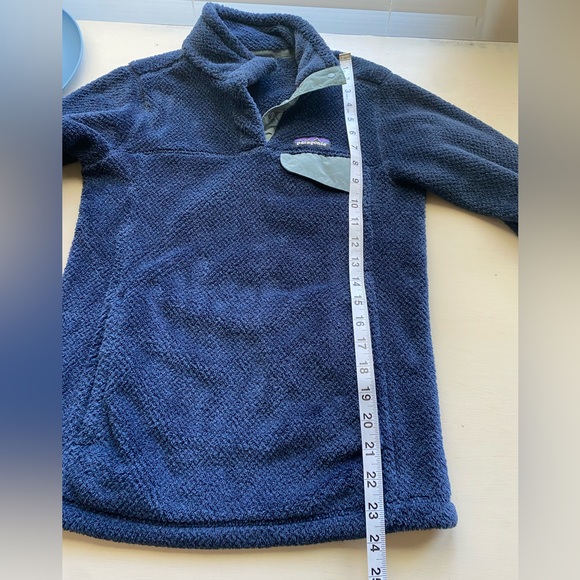 Patagonia Navy Snap T fleece pullover size XS - Picture 11 of 11